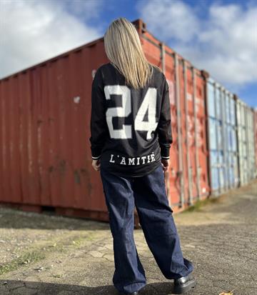 Haute L \' Amitié - Drift Polo Blouse - Black